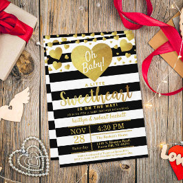 Little Sweetheart Valentine's Day Baby Shower Einladung