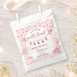 Little Sweetheart Valentine's Day Baby Shower Geschenktütchen