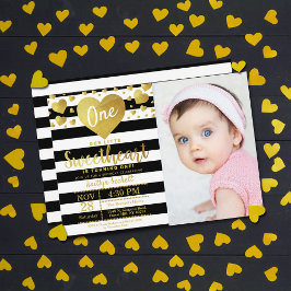 Little Sweetheart Valentine's Day Birthday Foto Einladung