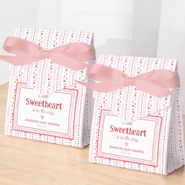 Little Sweetheart Valentine's Shower Favors Geschenkschachtel (Von Creator hochgeladen)