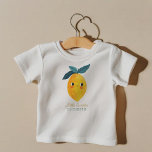 Little Sweetie Niedlich Lemon Baby T-shirt<br><div class="desc">Little Sweetie Niedlich Lemon</div>