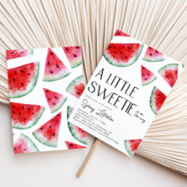 Little Sweetie Watermelon Kinderdusche Einladung