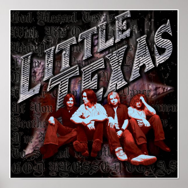 Little Texas Hippie Poster (Vorne)