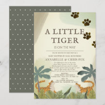 Little Tiger Safari Jungle Baby Dusche by Mail