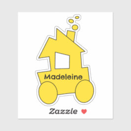 Little Train Birthday Party Aufkleber