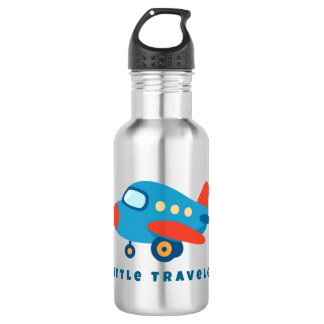Little Traveler Airplane Water Bottle for Kids Edelstahlflasche