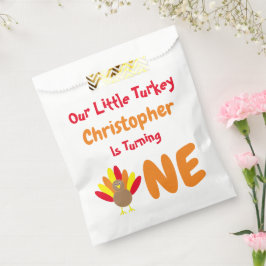Little Turkey 1. Geburtstag Geschenktütchen