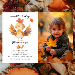 Little Turkey Foto Einladung zum Geburtstag