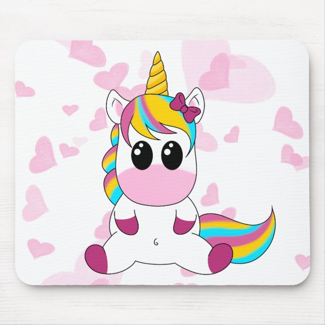 Little Unicorn Mousepad (Vorne)