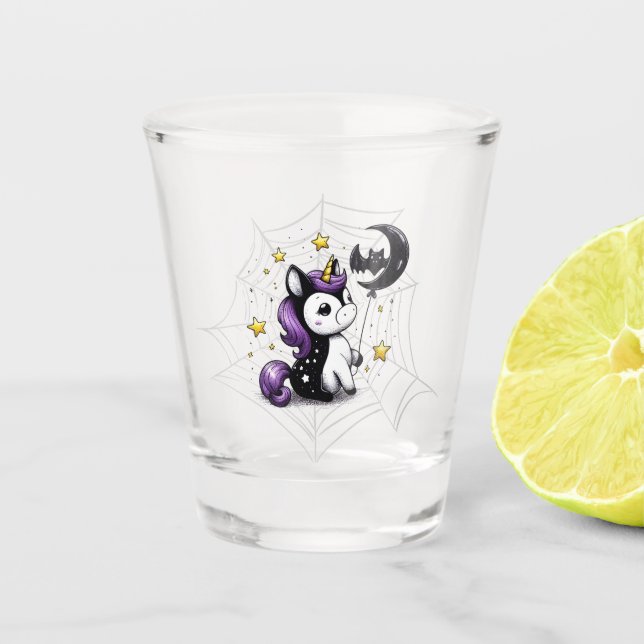 Little Unicorn Schnapsglas (Vorderseite)