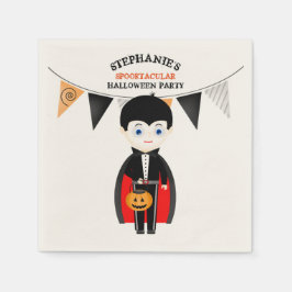 Little Vampire Halloween-Party Serviette