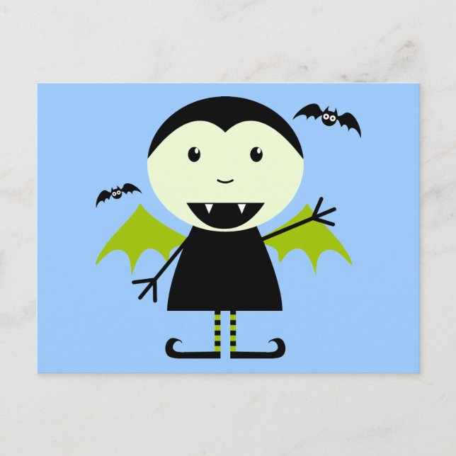 Little Vampire Postkarte (Vorderseite)
