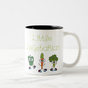 Little Vegetarian Zweifarbige Tasse