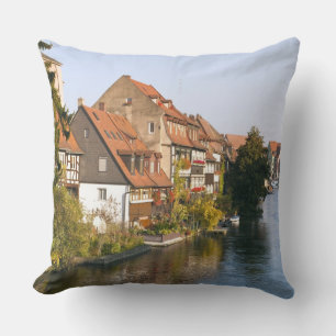 Little Venice (Klein Venedig) und River Regnitz Kissen