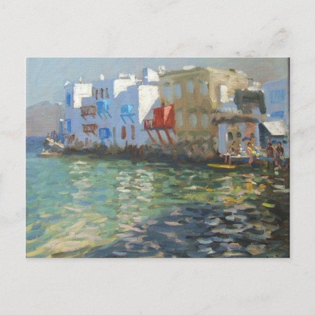Little Venice Mykonos Postkarte (Vorderseite)