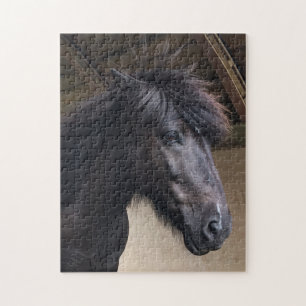 Little Viking Horse Noble Head Jigsaw