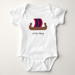 Little Viking Ship Baby Jersey Bodysuit Strampler