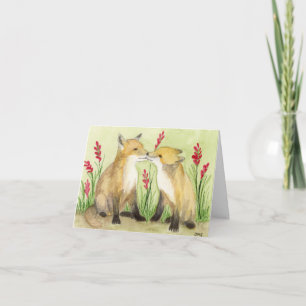 Little Vixens Card Karte