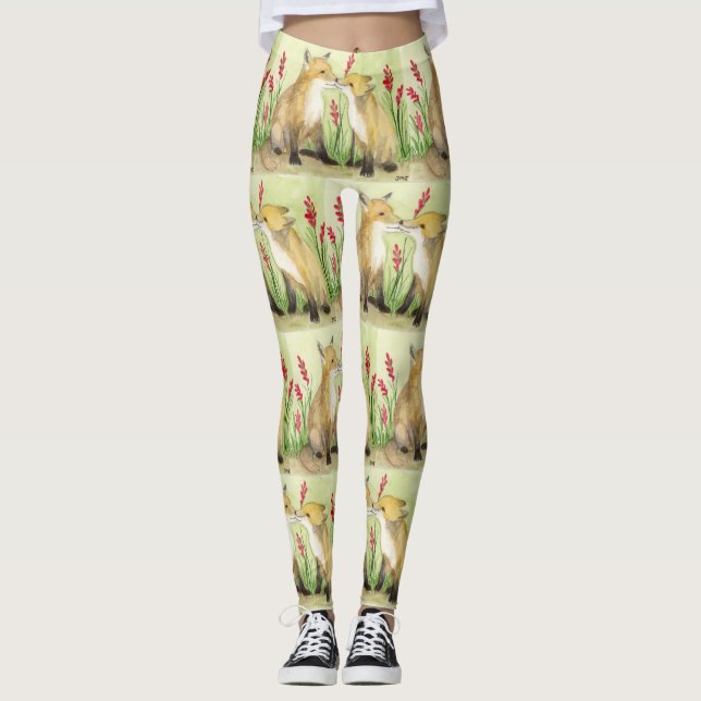 Little Vixens Leggings (Vorderseite)