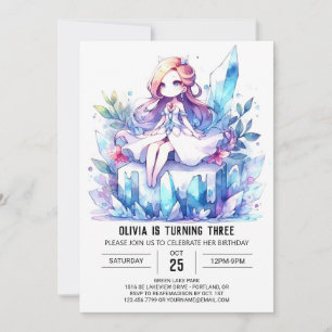 Little Whimsical Princess Birthday Einladung