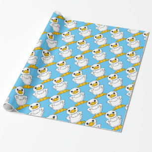Little White Duck Stehend Thunder_Cove Geschenkpapier