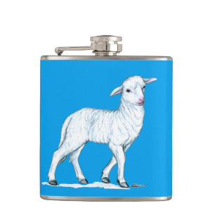 Little White Lamb Flachmann