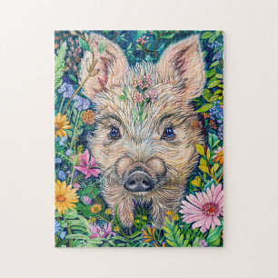 Little Wild Boar in Blume Meadow