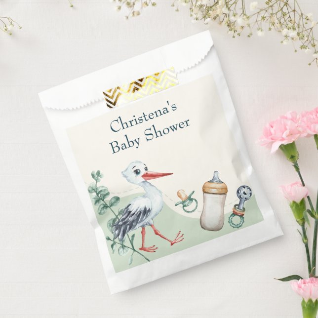 Little Wonders Storch  Geschenktütchen (Versiegelt)