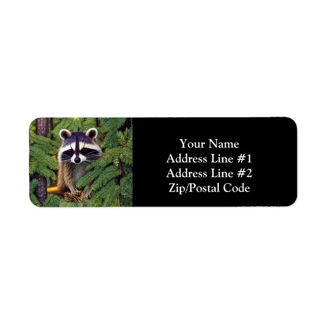 Little Woodland Wilderness Raccoon (Vorne)