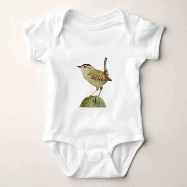 Little Wren Baby Strampler (Vorderseite)