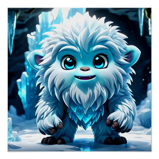 Little Yeti Poster (Vorderseite)