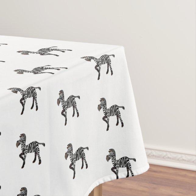Little Zebra Tablecloth Tischdecke (Beispiel)
