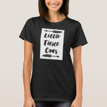 #LittleFierceOnes Kid's Baseball-T-Shirt