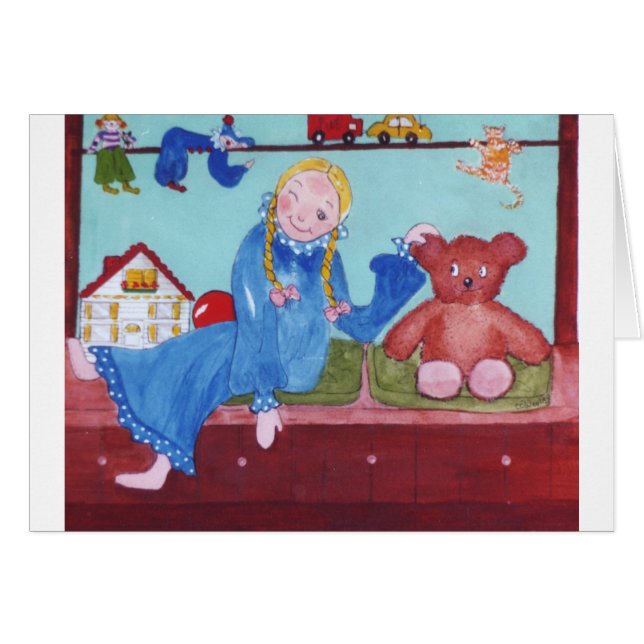 LittleGirl et nounours (Devant horizontal)