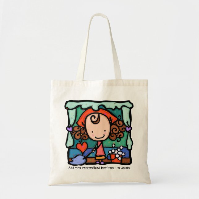 LittleGirlie säubert ihr Haus! TASCHE (Vorne)