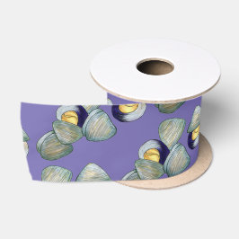 Littleneck Clams Seafood Clambake Clam Gravur Satinband