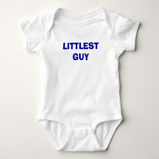 LITTLESTGUY BABY STRAMPLER (Vorderseite)