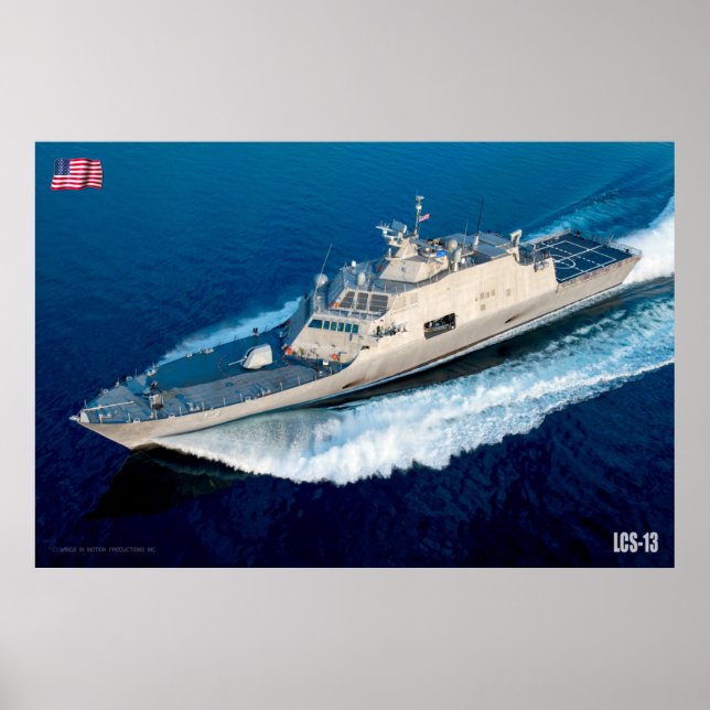 LITTORAL COMBAT SHIP – LCS-13 POSTER (Vorne)