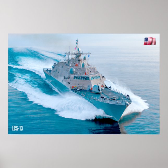 LITTORAL COMBAT SHIP – LCS-13 POSTER (Vorne)