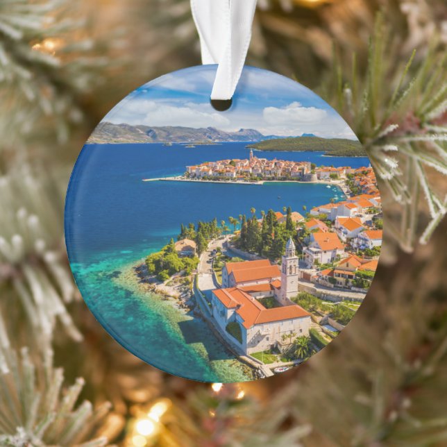 Littoral | Ville de Korcula, île de Korcula, Croat (Arbre)