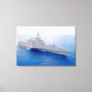 LITTORALE KAMPFSCHIFFE - LCS-10 24x36 Leinwanddruck