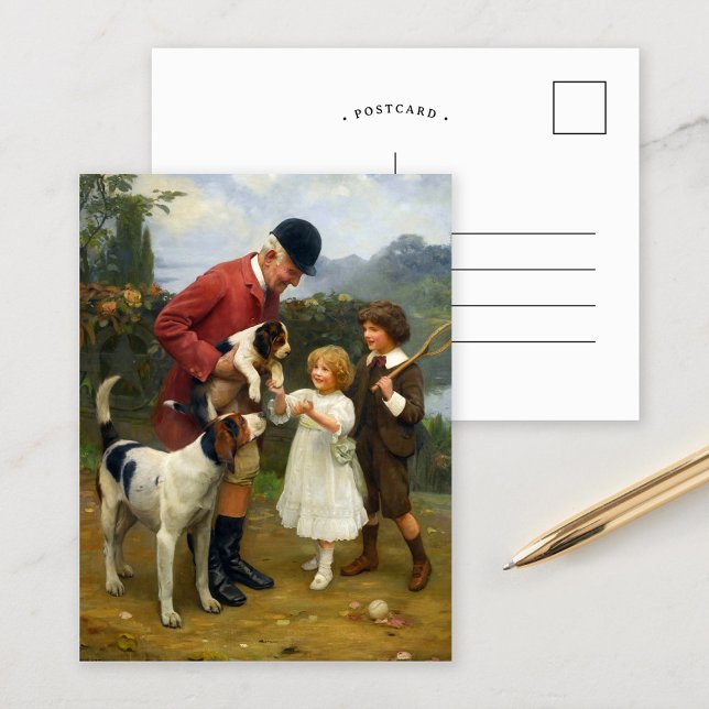 Litze | Arthur John Elsley Postkarte (Von Creator hochgeladen)