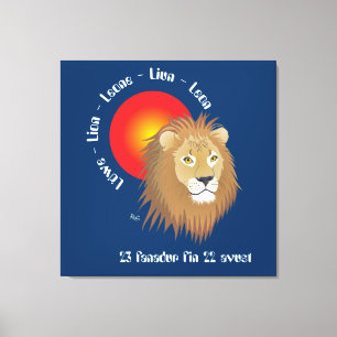 Liun 23 fanadur fin 22 avust Leinwand