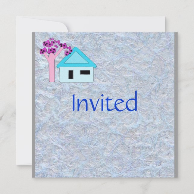 Livart Housewarming-Karte Einladung (Vorderseite)