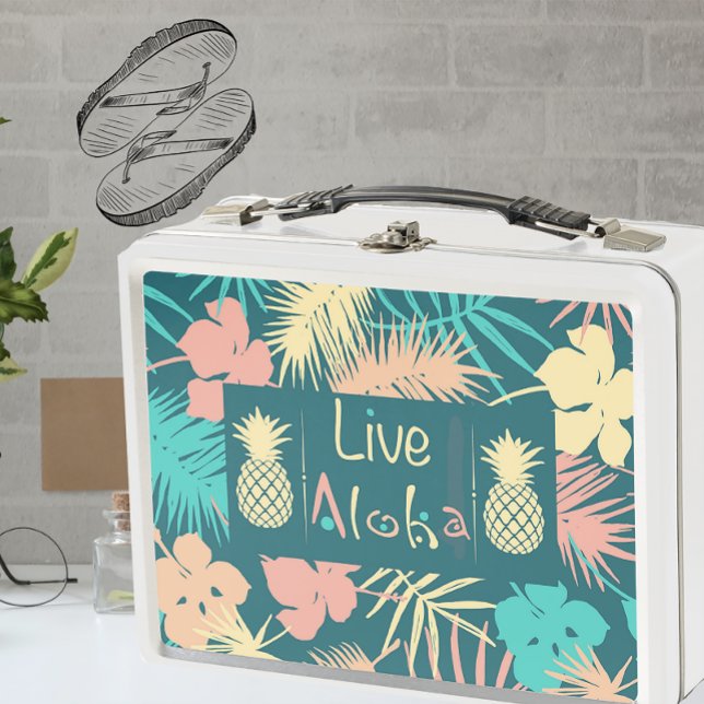 Live Aloha Hawaiian Lunchbox (Von Creator hochgeladen)
