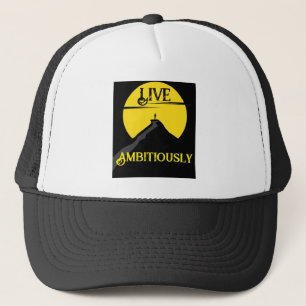 Live Ambitionierter Trucker-Hut Truckerkappe