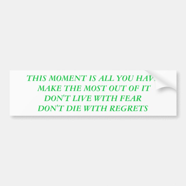 LIVE AUTOAUFKLEBER (Vorne)