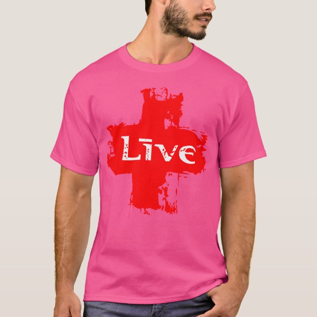 Live (Band) T-Shirt (Vorderseite)