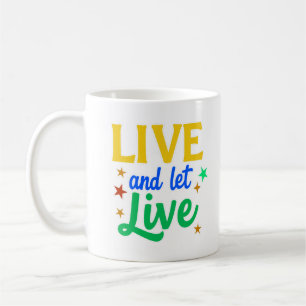 Live-Coffee-Tasse Gelassen Kaffeetasse