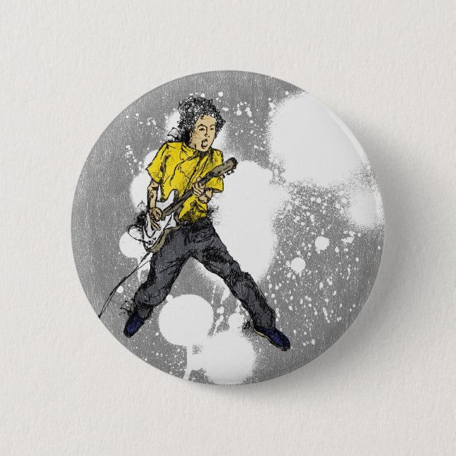 LIVE! E-Gitarre Button (Vorderseite)